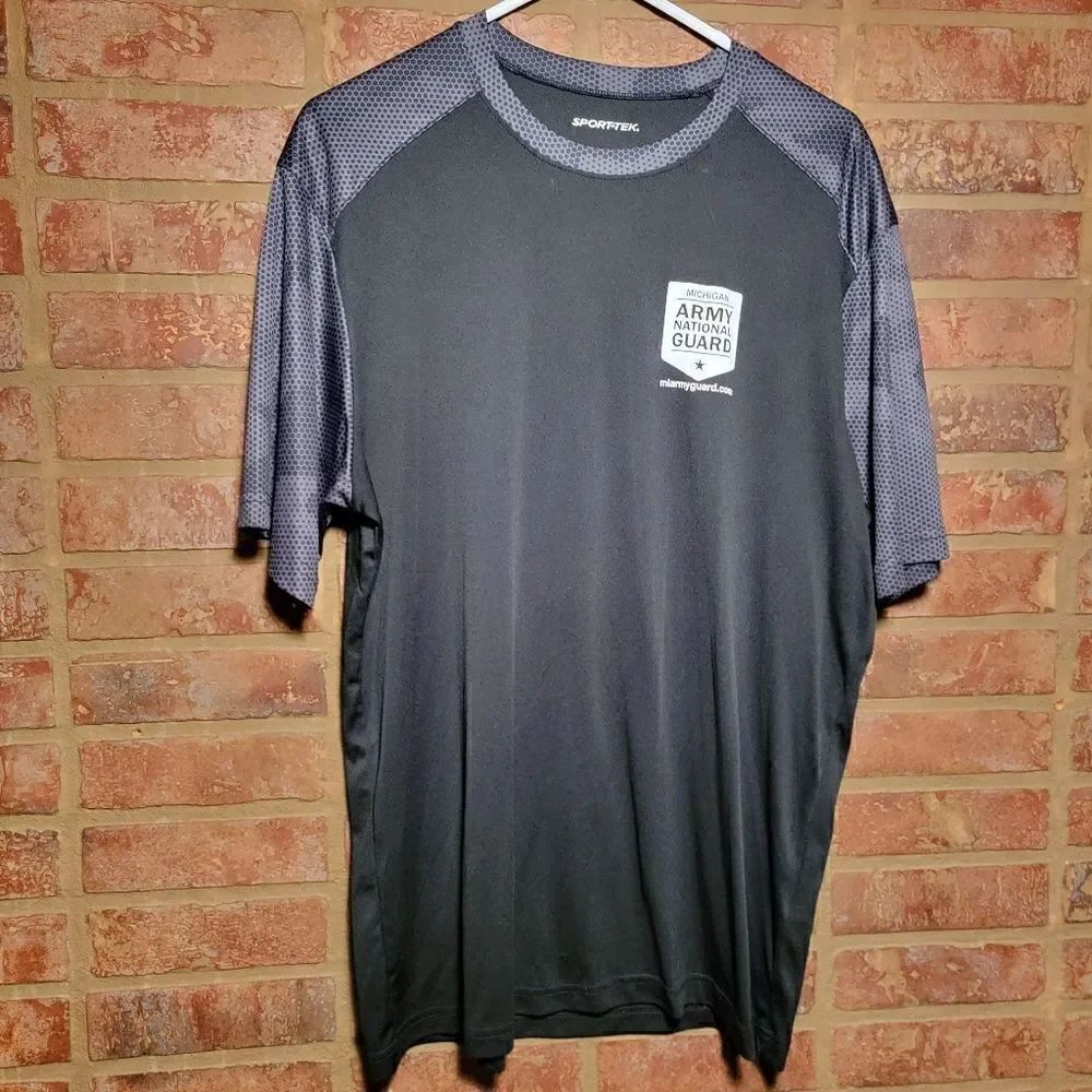 Sport Tek Michigan National Guard shirt size XL